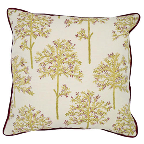 Amersham, Wine - (45cm x 45cm) Cushion - Image 3